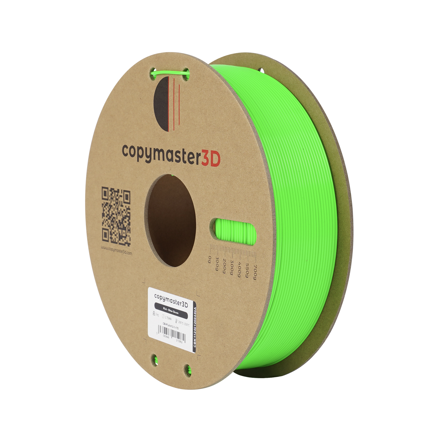 Copymaster3D PLA - Slim Grønn - 1 kg