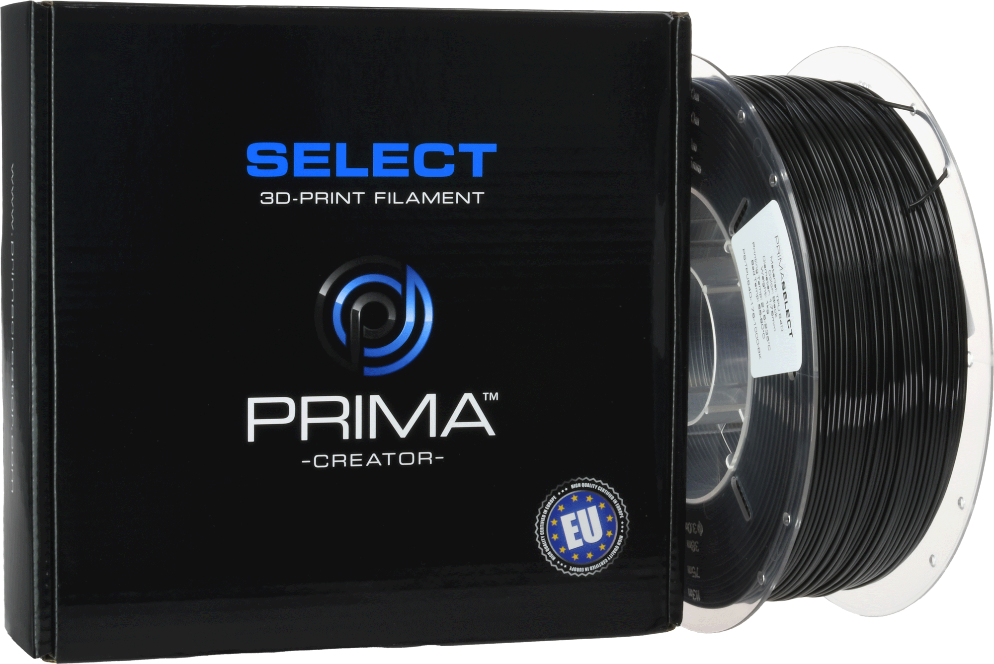 PrimaSelect TPU 95A - 1.75mm – 1 kg – Sort