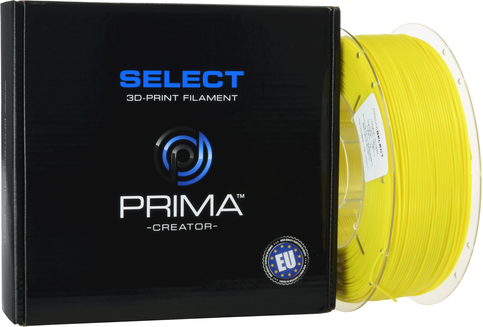 PrimaSelect TPU 95A - 1.75mm – 1 kg – Gul