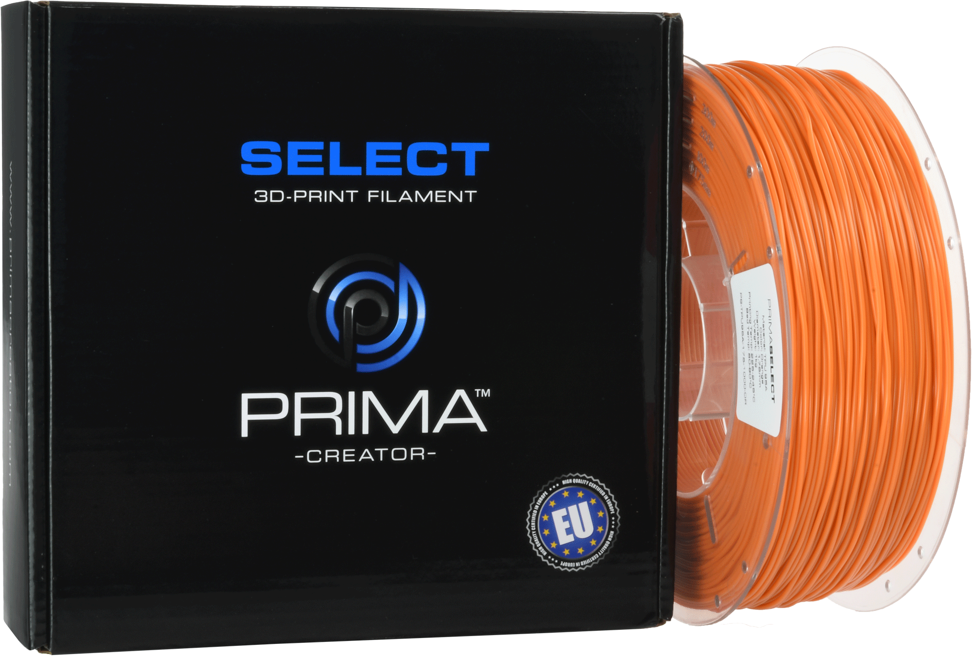 PrimaSelect TPU 95A - 1.75mm – 1 kg – Orange