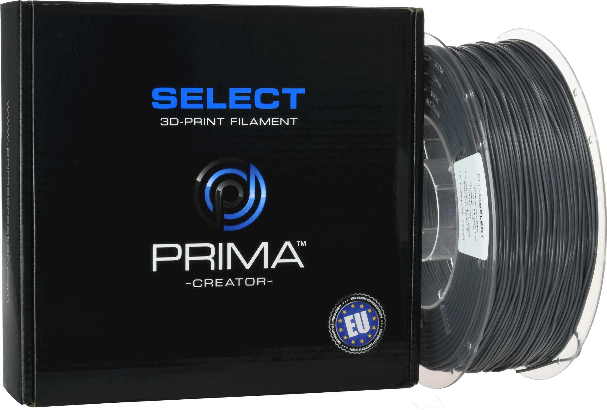 PrimaSelect TPU 95A - 1.75mm – 1 kg – Perfekt Grå