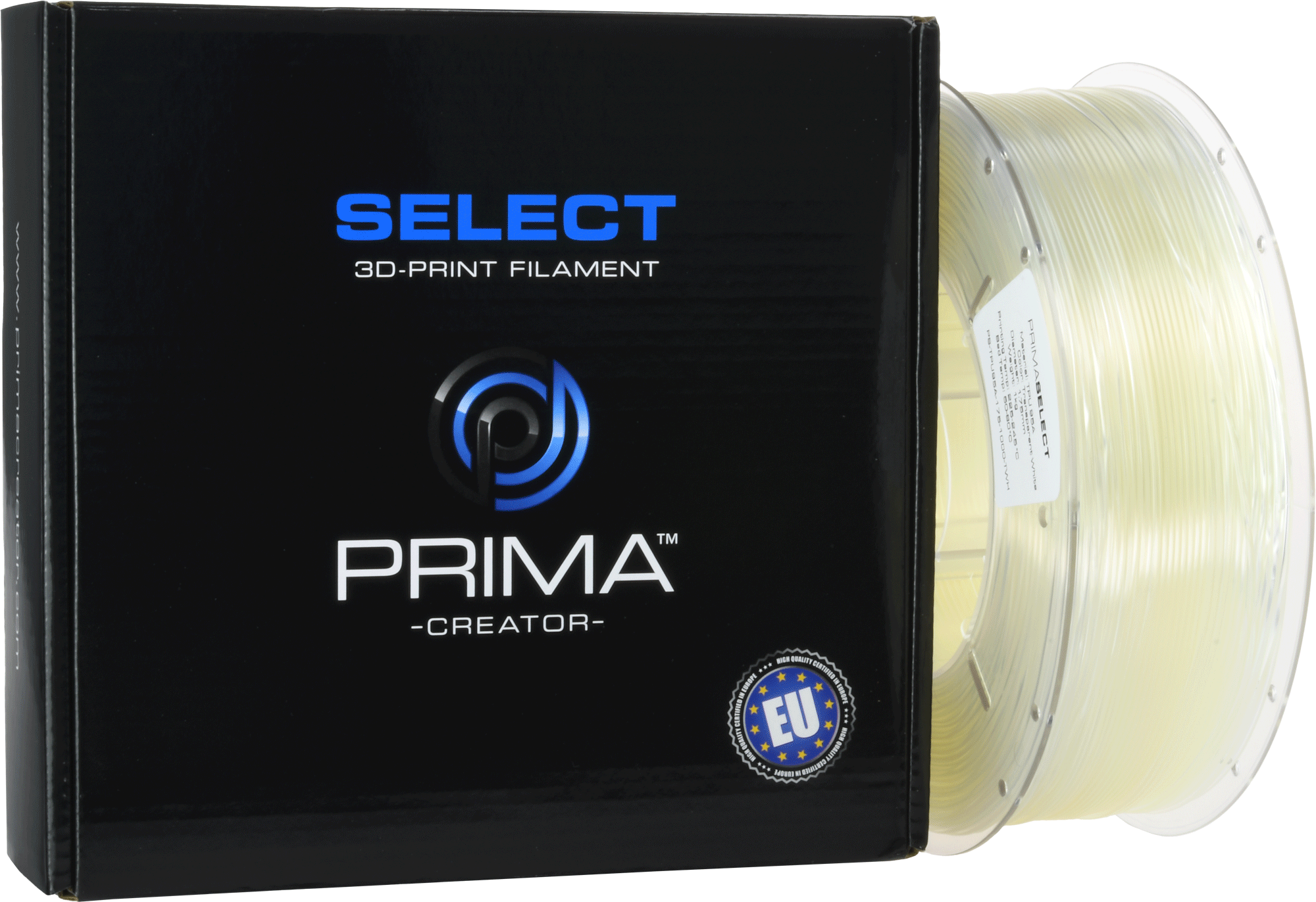 PrimaSelect TPU 95A - 1.75mm – 1 kg – Transparang