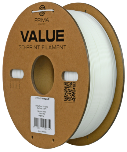 PrimaValue ABS - 1.75mm – 1 kg – Hvit - Bilde 3