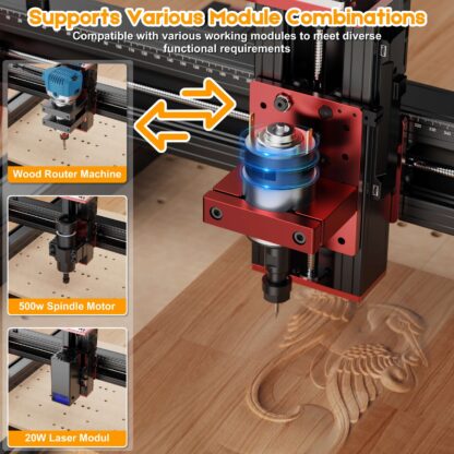 TwoTrees TTC450 Pro CNC Machine - Bilde 9